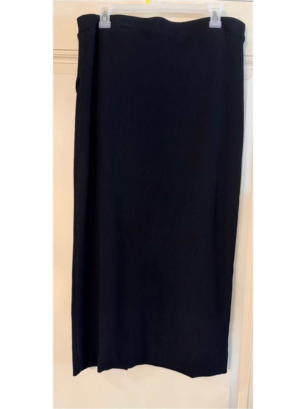 egreis Black Asymmetrical Women's Skirt - Picture 2 of 5